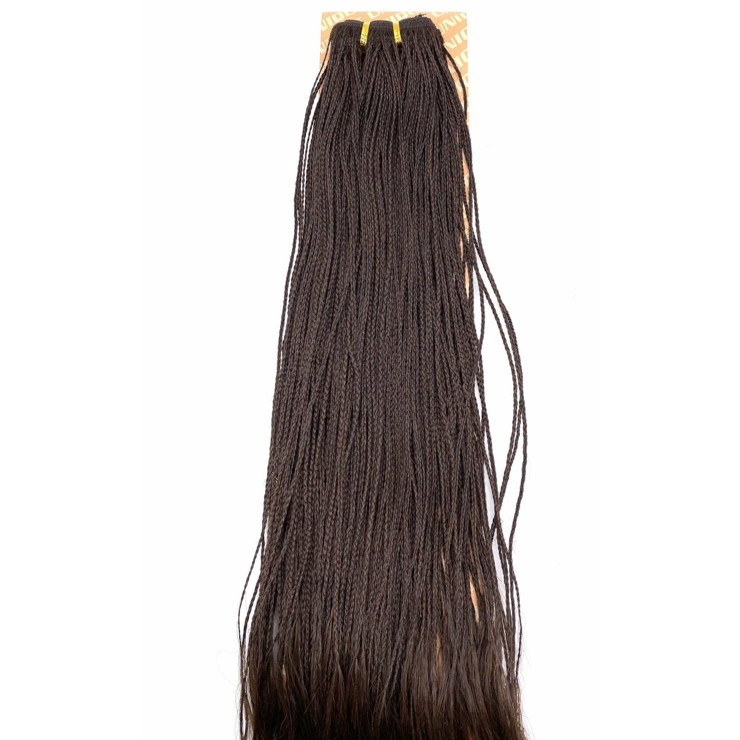 Unique Micro Braid  14" T1B Burgundy / 100% Human Hair