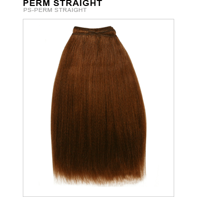 Unique's Human Hair Perm Straight 14 Inch
