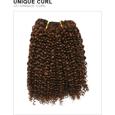 Unique's Human Hair Unique Curl 10''