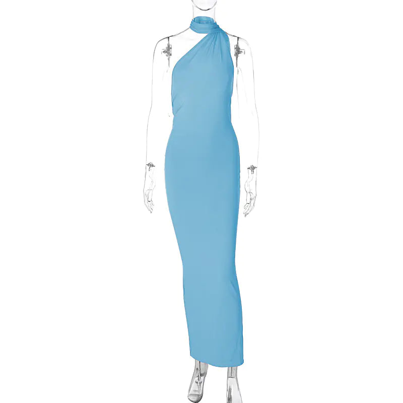 Style Loft Collection A Night In Paris Slim Backless Trailing Dress