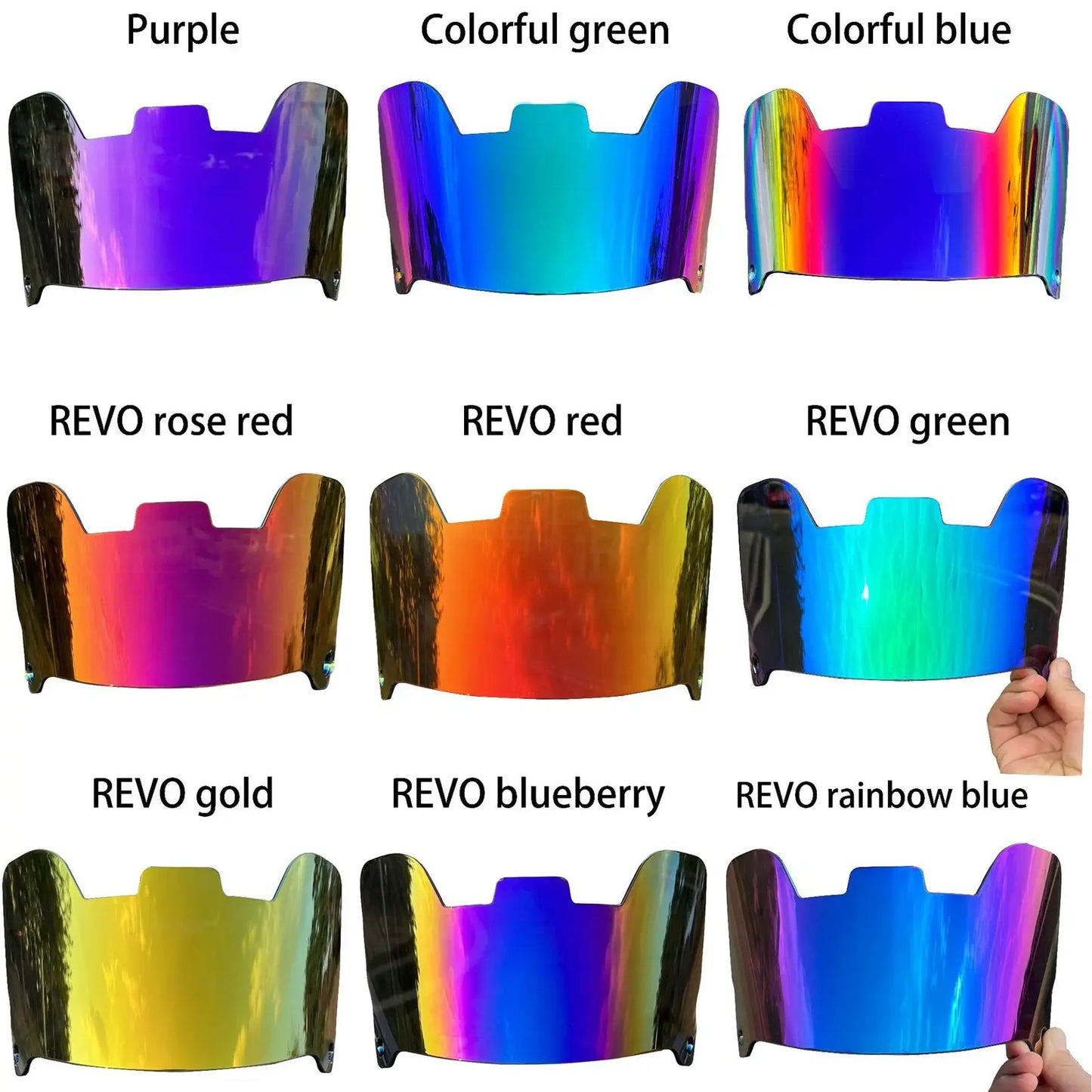 Universal Eye Protection Visor Helmet