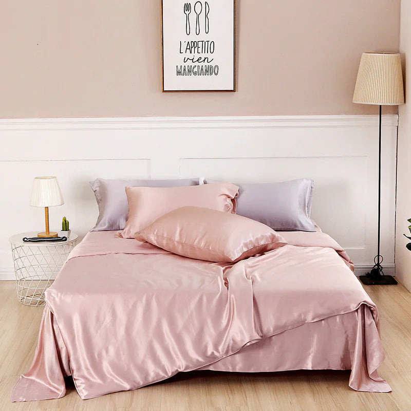 Style Loft Collection Sleep Like Royalty Skin and Hair Protecting Silk Bedding Set