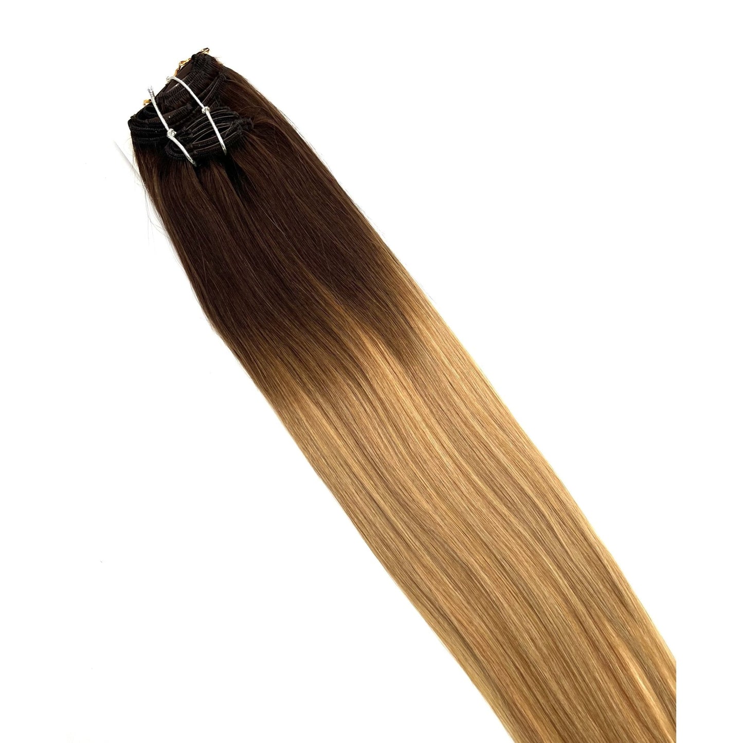VIP Clip Extensions / Silky Straight - 24'' (170 g ) - ClipeX System