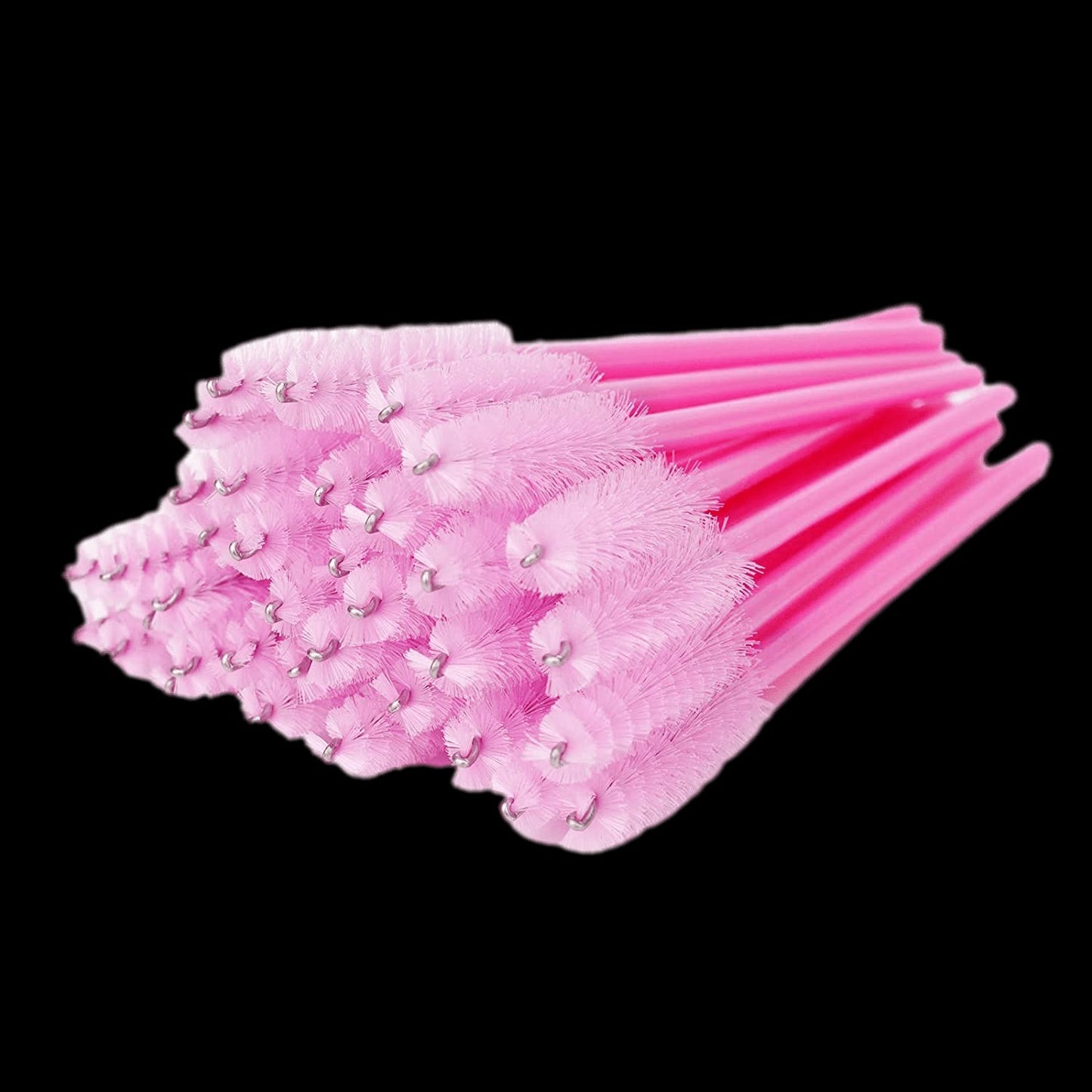 VIP Eyelash accessories - Pink Color Mascara Wands (100 strand/bag)