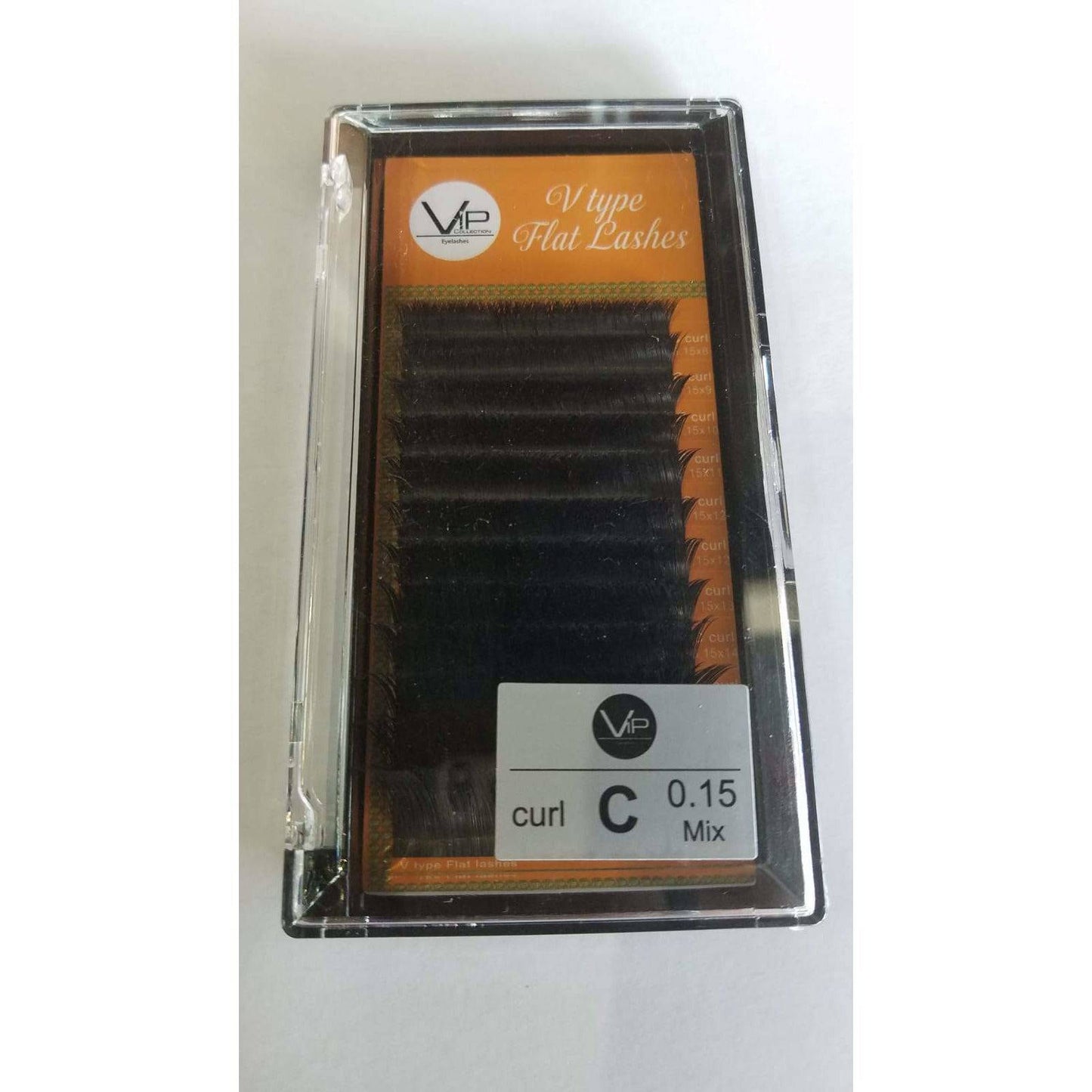 VIP - V Type Flat Lashes - 12 lines 0.15mm C curl