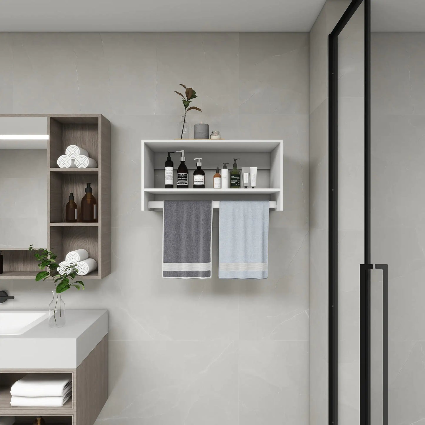 Style Loft Collection Modular Wood Closet Organizer