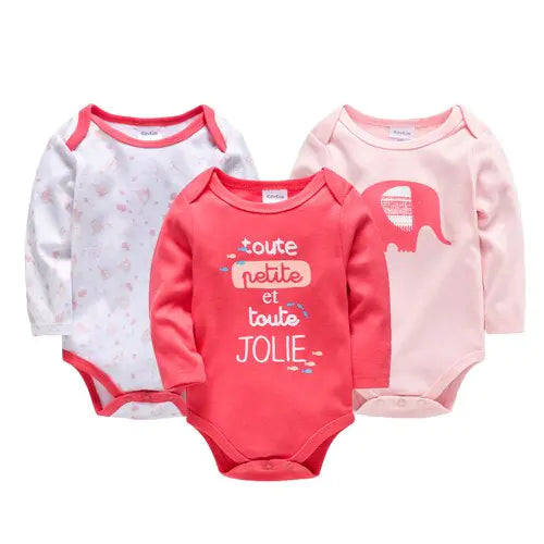Style Loft Collection BabyStyle Mon Beau Sac Cuddly Cartoon Long-Sleeve 3 Piece Set Onesies