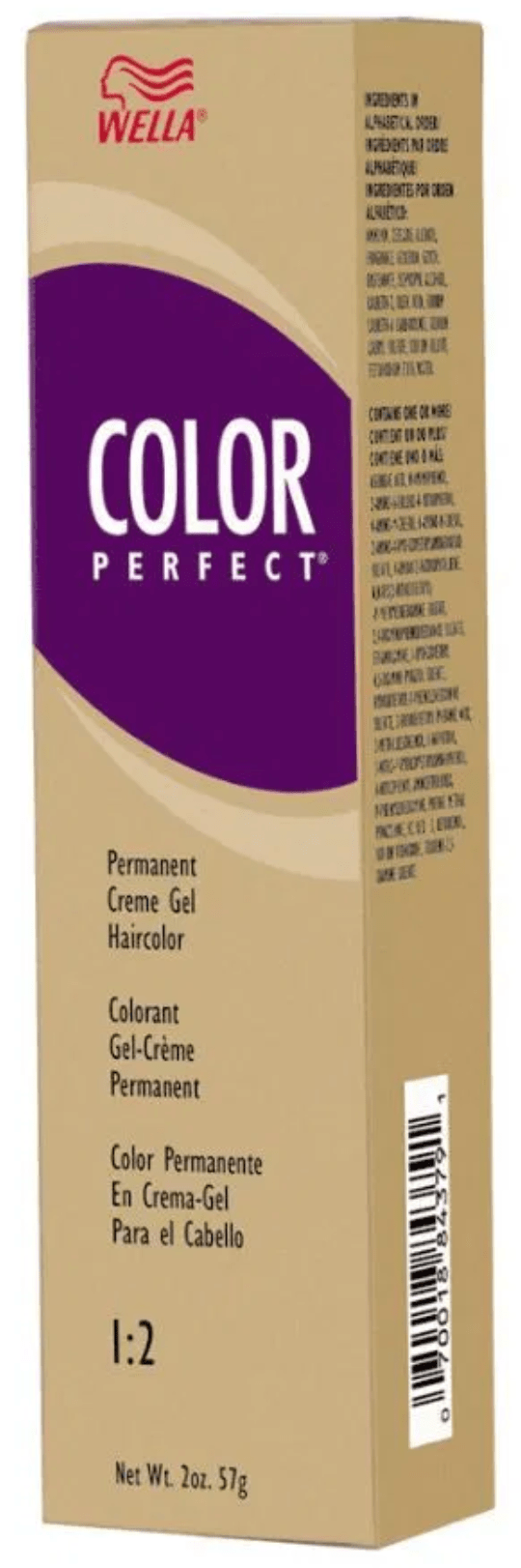 Wella Color Perfect Permanent Creme Gel 1:2 (Tube) BB Blonding Cream
