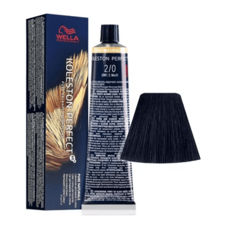 wella koleston perfect 2 oz tube color 2/0
