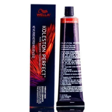 Wella Vibrant Reds Koleston Perfect Crème Color 44/44 Intense Medium Brown/Red Red