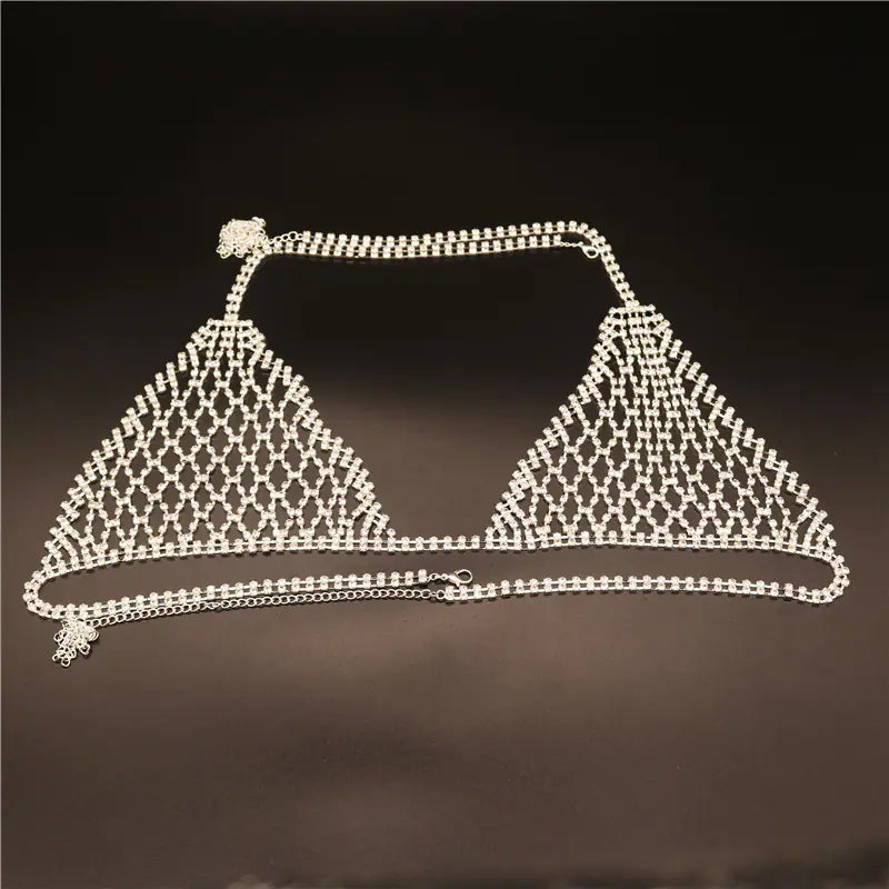 Style Loft Collection Rhinestone Bikini Set