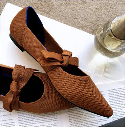 Style Loft Collection Mary Jane Style Pointed Boat Shoes