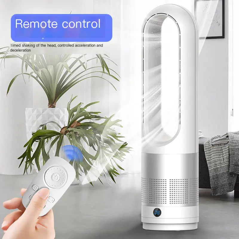 Style Loft Collection Bladeless 18 or 46 Inch Air Circulation Fans with Filter