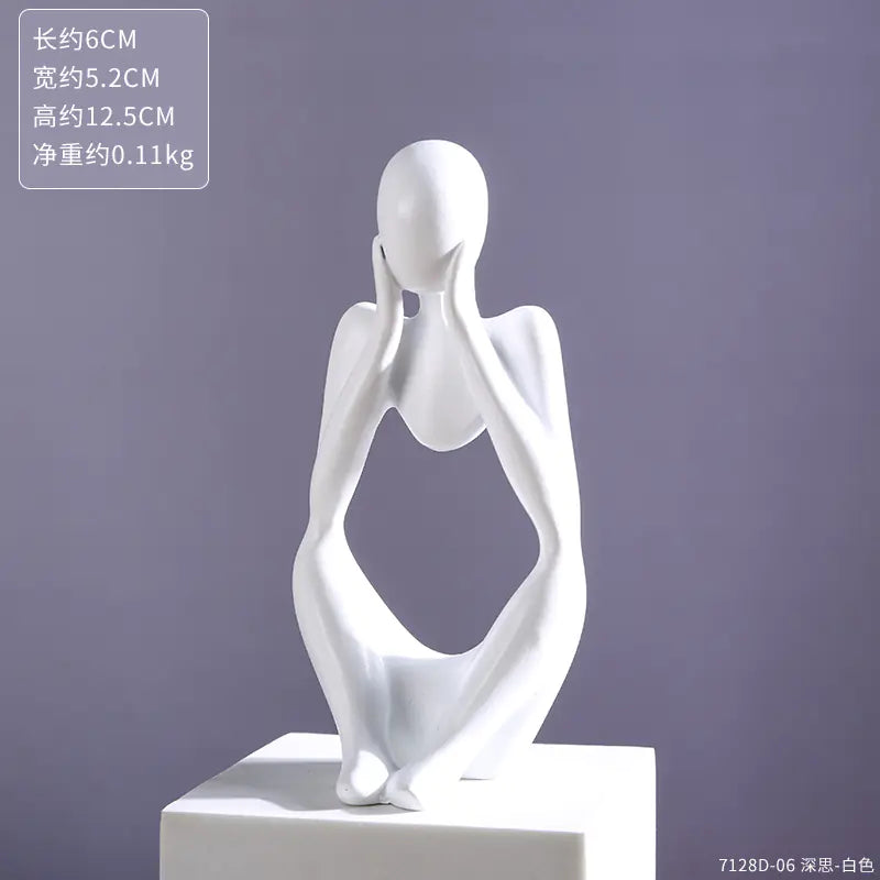 Style Loft Collection Abstract Art Thinking Figurine