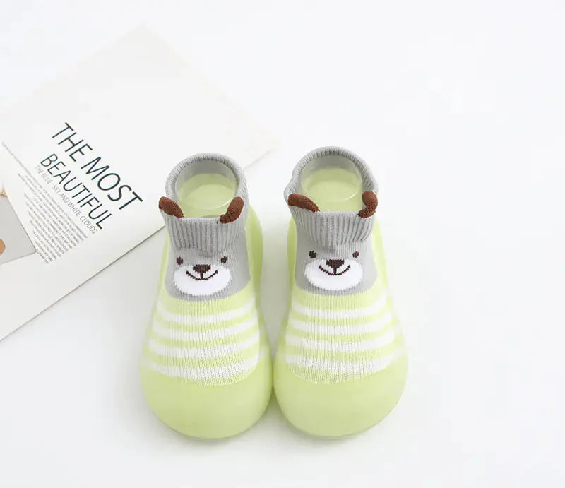 Style Loft Collection Puddle Penguin Non-Slip Baby Socks