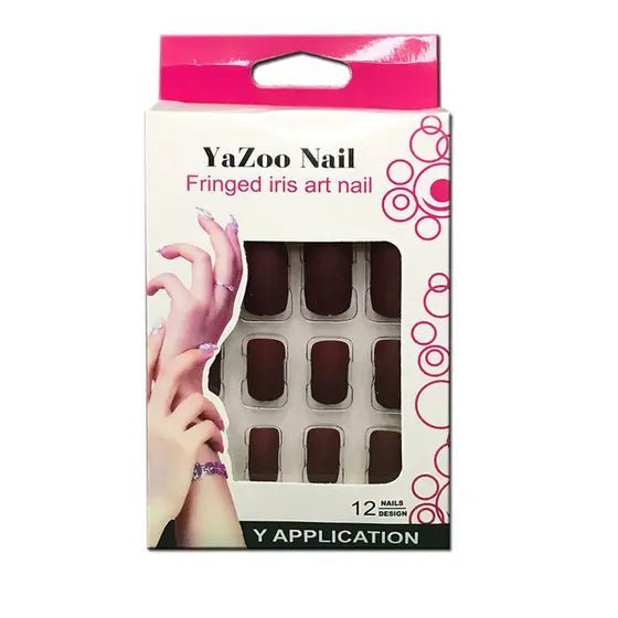 YaZoo  Nail Fringed Iris Art Nail Y Application