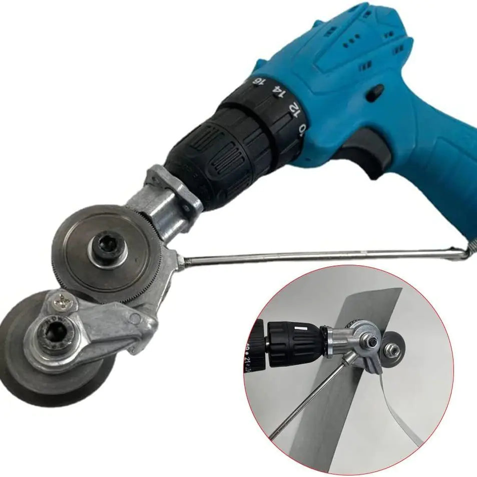 Style Loft Collection ToolStyle Electric Drill Sheet Metal Cutter Attachment Tool