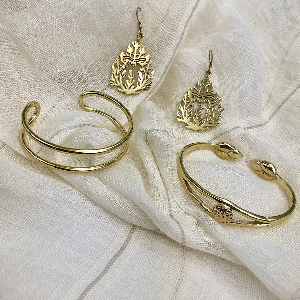 (.05) Style Loft Collection Khmer Temple Earrings